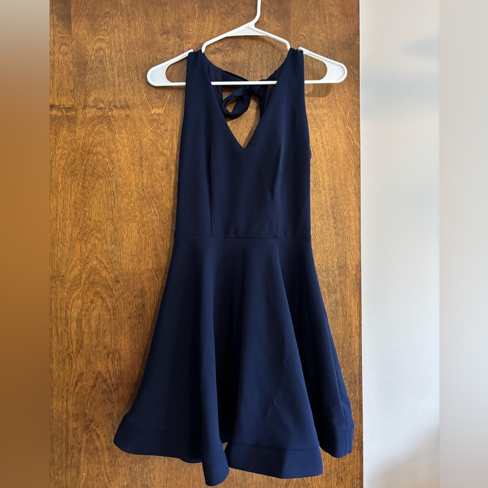 B Darlin Navy Blue Dress